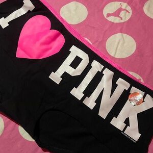 Vintage 08 VS PINK Extra Low rise Boy Shorts • Fashion show Exclusive • SIZE - L